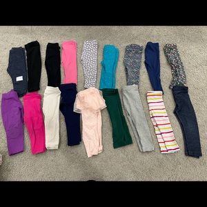 2T girls legging bundle